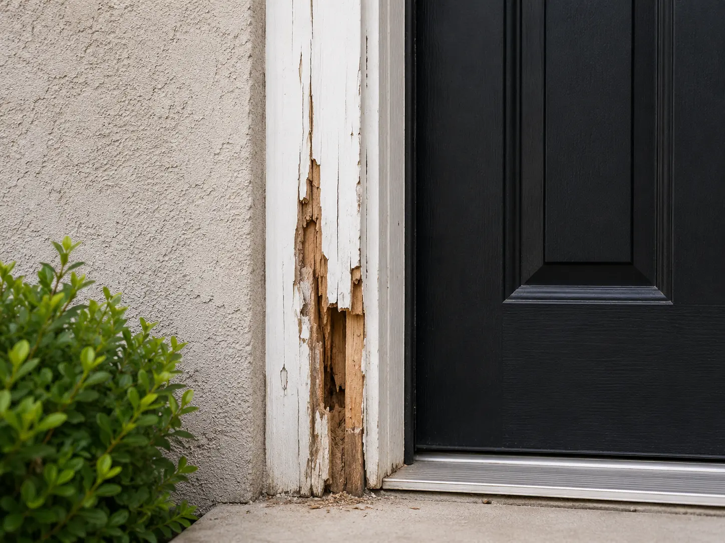 Door frame repair for damaged and cracked frames in Las Vegas